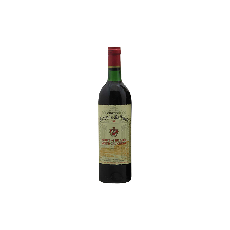Château Canon La Gaffelière Saint-Emilion 1er Grand Cru Classé Rouge 1981
