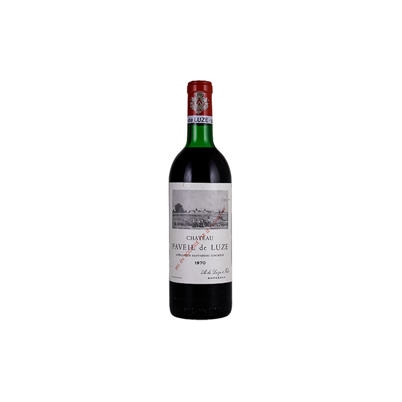 Château Paveil de Luze Margaux Rouge 1970