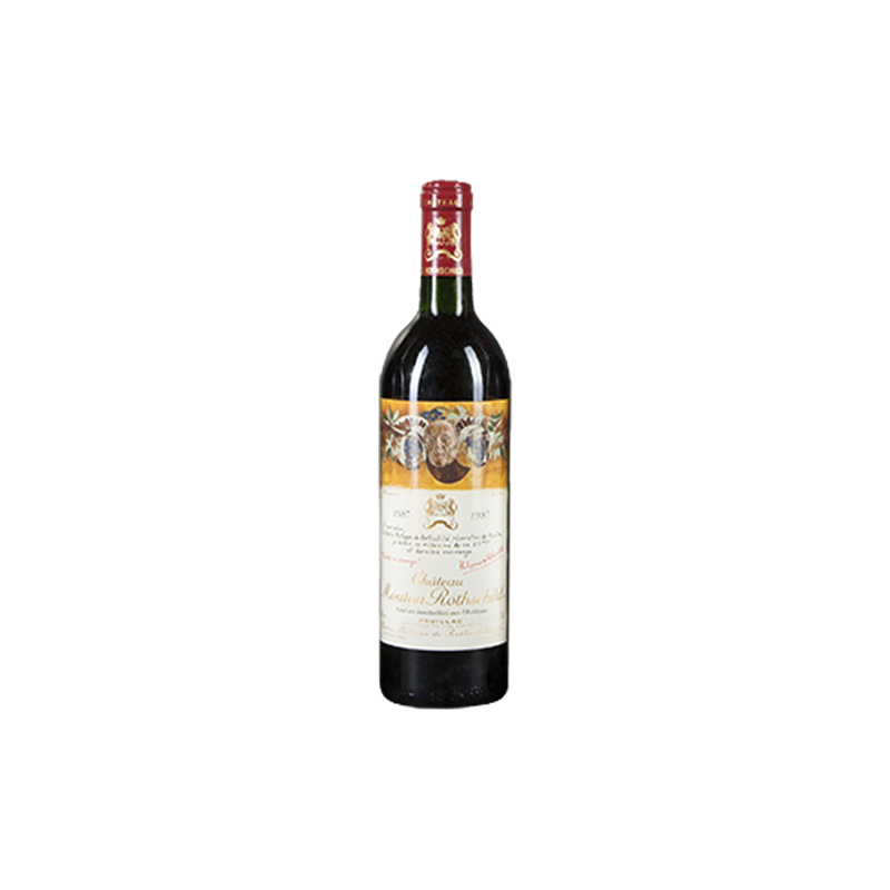 Château Mouton Rothschild 1er Grand Cru Classé Pauillac Rouge 1987