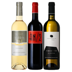 Coffret vin Indispensables de l'été vin blanc, vin rouge, Vin Malin