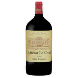 Château Le Crock Saint-Estèphe Rouge 2000 Double-Magnum 3 litres - Caisse Bois d'origine