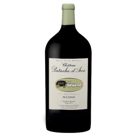 Château Patache d'Aux Médoc Cru Bourgeois Rouge 2014 Double-Magnum 3 litres - Caisse Bois d'origine d'1 Double-Magnum