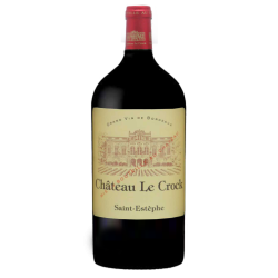Château Le Crock Saint-Estèphe Rouge Double-Magnum - Caisse Bois d'origine
