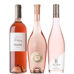 Coffret vin rosé Passion 3 bouteilles