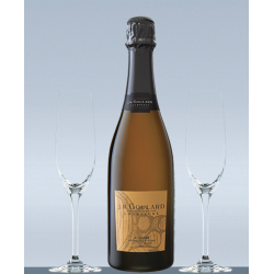 Coffret Champagne Blanc de noirs et 2 flûtes