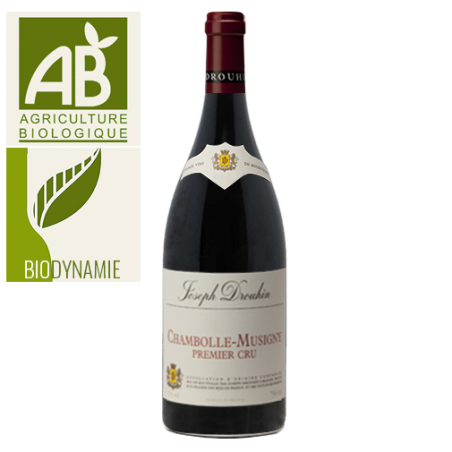 Domaine Joseph Drouhin Chambolle-Musigny 1er Cru Rouge 2017 Jéroboam 3 litres AB et biodynamie