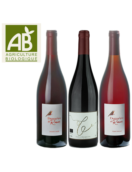 Vins rouges du Languedoc - Coffret cadeau - 3 bouteilles