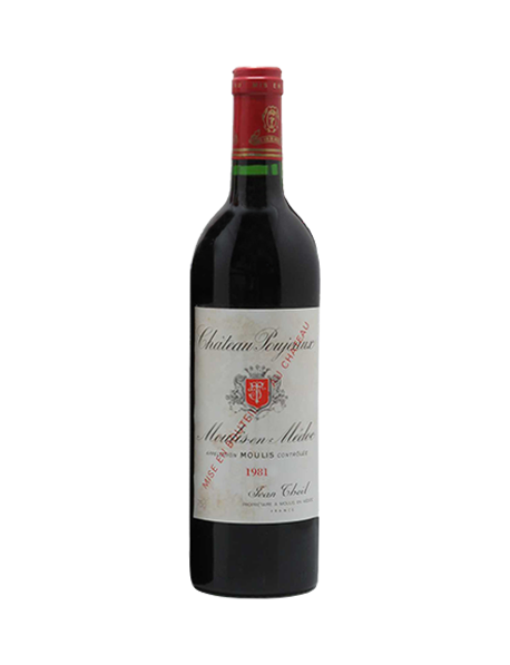 Château Poujeaux Moulis-en-Médoc Rouge 1981