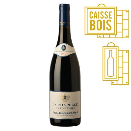 Paul Jaboulet Aîné Hermitage La Chapelle Rouge 2007 - Coffret bois 1 Bouteille
