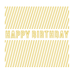 Carte message personnalisée Anniversaire