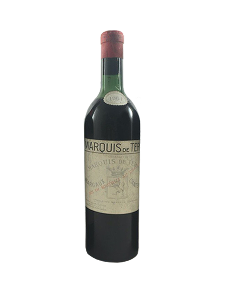 Château Marquis de Terme Margaux 4ème Grand Cru Classé 1961