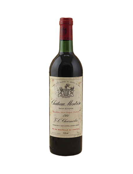 Château Montrose Saint-Estèphe 2ème Grand Cru Classé 1981