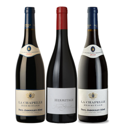 Coffret vin Hermitage Rouge 3 bouteilles
