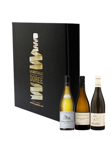 Coffret vin Chablis Sélection 3 bouteilles - Chablis, Chablis 1er cru et Chablis grand cru