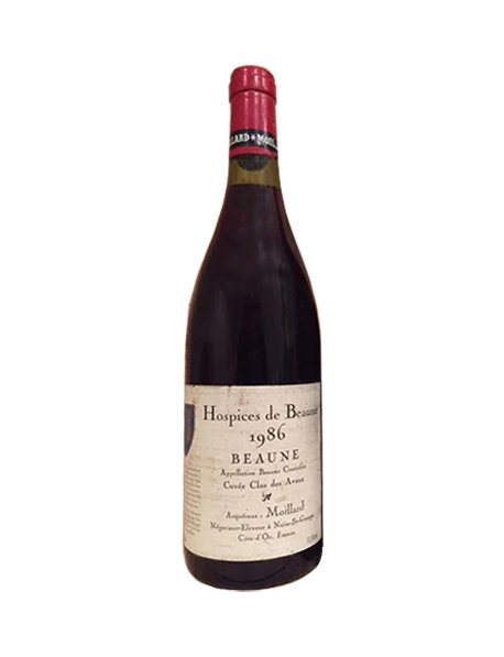 Hospices de Beaune Beaune Clos des Avaux Moillard 1986