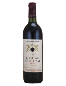 Château de Fieuzal Grand Cru Classé Pessac-Léognan Rouge 1981