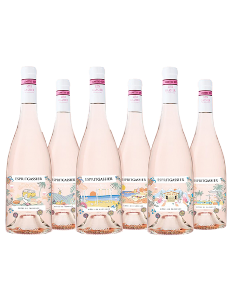 Esprit Gassier Côtes-de-Provence Rosé - Carton de 6