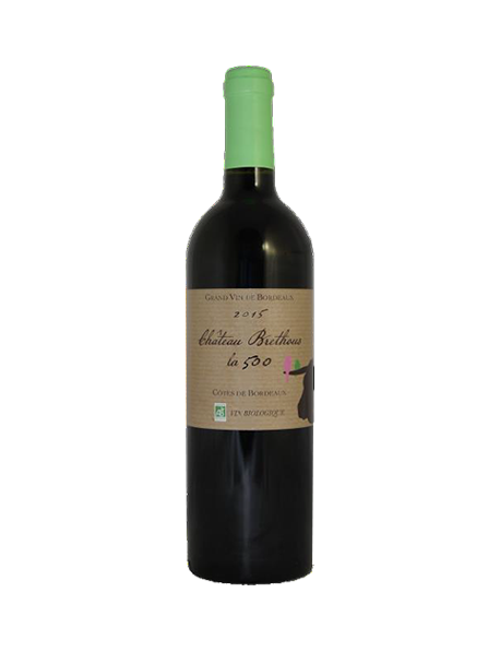 Château Brethous Côtes-de-Bordeaux Cuvée 500 Rouge - Carton de 12