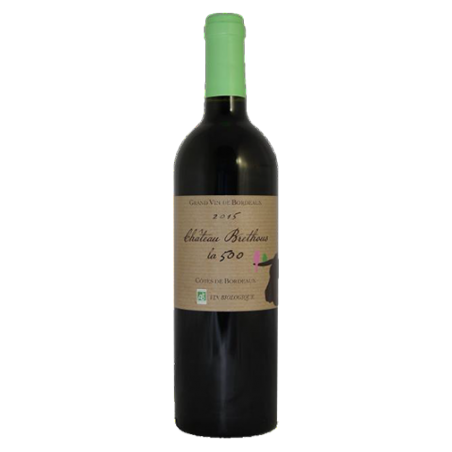 Château Brethous Côtes-de-Bordeaux Cuvée 500 Rouge - Carton de 12