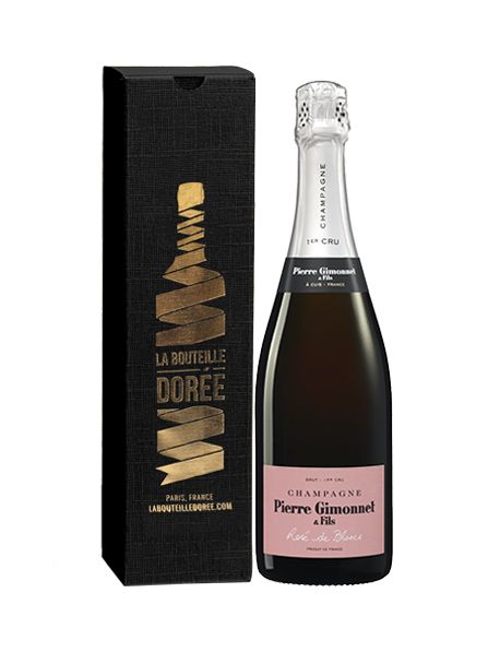 Champagne Gimonnet Rosé de blancs Extra-Brut - Avec étui