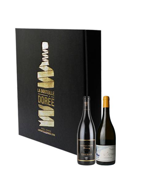 Coffret Vin Rhône Blanc et Rouge Sélection 2 bouteilles