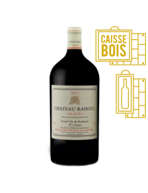 Château Rahoul Graves Rouge 2011 Double-Magnum 3 litres - Caisse Bois d'origine