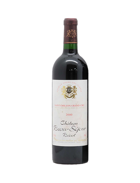 Château Beau-Séjour Bécot Saint-Emilion 1er Grand Cru Classé 2000