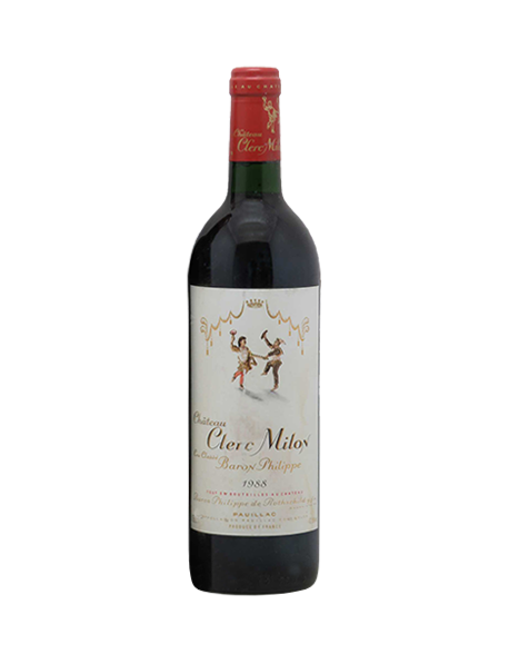 Château Clerc Milon Pauillac 5ème Grand Cru Classé 1988