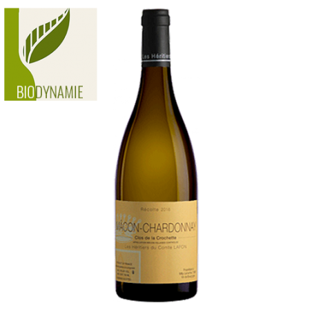 Domaine des Héritiers du Comte Lafon Mâcon Clos de la Crochette Blanc - Biodynamie