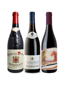 Coffret vin rouge Rhône Prestige 3 bouteilles