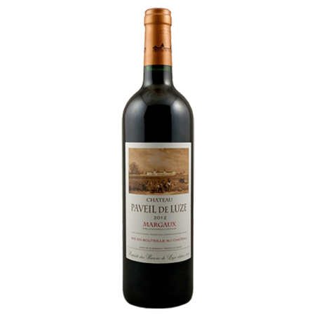 Château Paveil de Luze Margaux Rouge 2012 Double-Magnum 3 litres - Caisse Bois d'origine