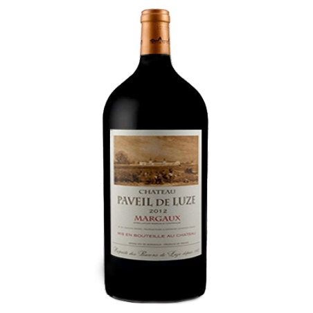 Château Paveil de Luze Margaux Rouge 2012 Double-Magnum 3 litres - Caisse Bois d'origine