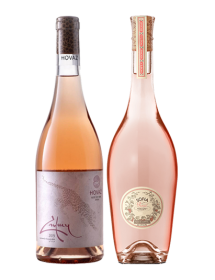 Coffret vin rosé d'ailleurs Est-Ouest 2 bouteilles