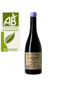 Domaine des Ardoisières Améthyste IGP Vins des Allobroges Savoie Rouge BIO et biodynamie