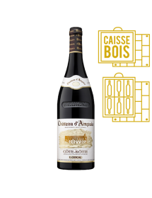 Domaine Guigal Côte-Rôtie Château d'Ampuis 2017 - Caisse Bois d'origine de 6 bouteilles