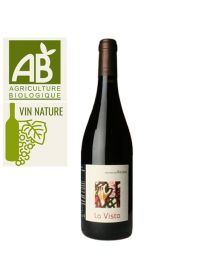 Vin rouge nature du Languedoc - La Vista Cinsault du Domaine Ribiera