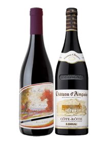 Coffret vin Rhône Côte-Rôtie 2 bouteilles