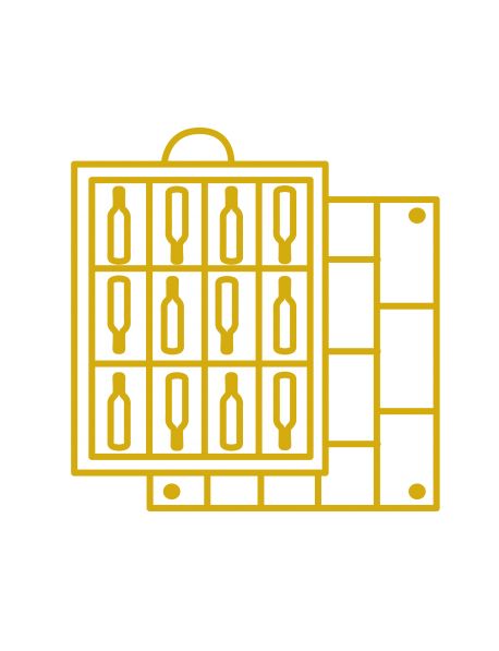 Château Giscours Margaux 3ème Grand Cru Classé Rouge 2018 - Caisse bois de 12 bouteilles