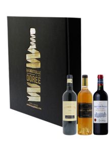 Coffret vin Bordeaux 3 bouteilles Millésime 2010