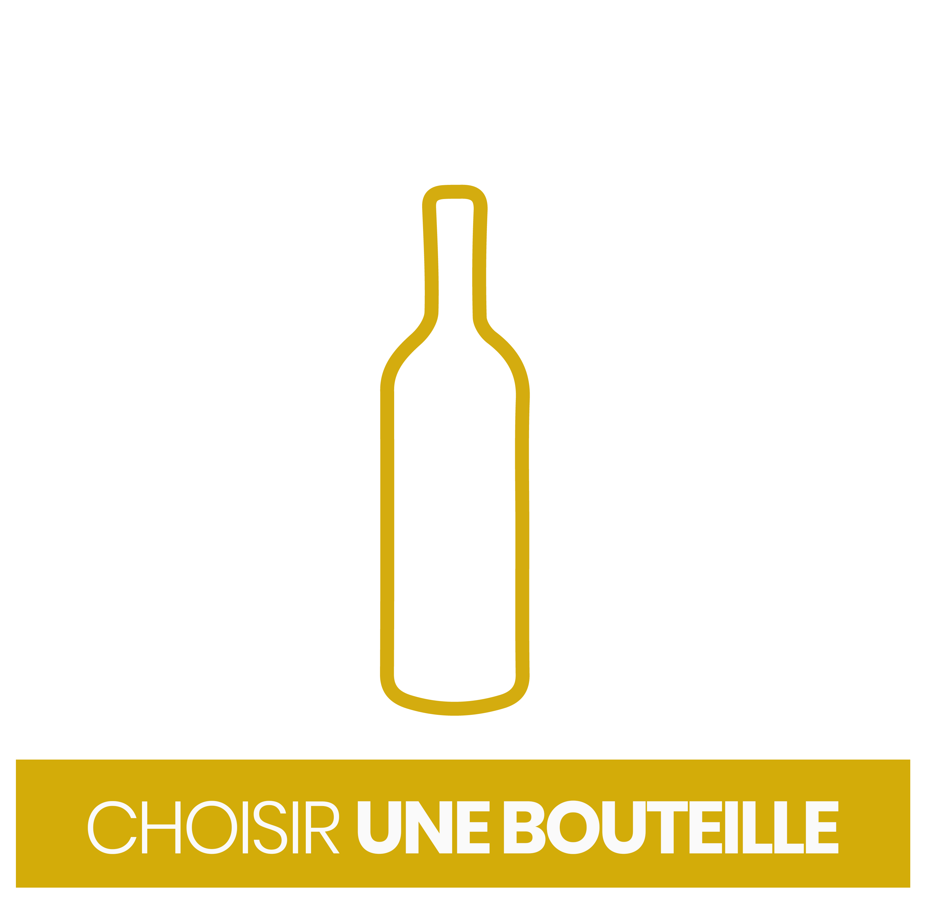 Etape 2 : choisir votre bouteille de vin ou de Champagne Choisir une bouteille