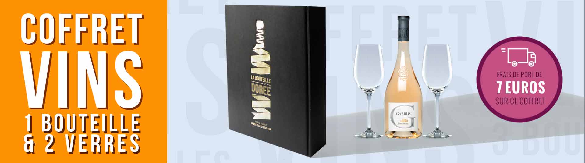 Coffret Prestige Garrus et 2 verres Coffret Prestige Garrus et 2 verres