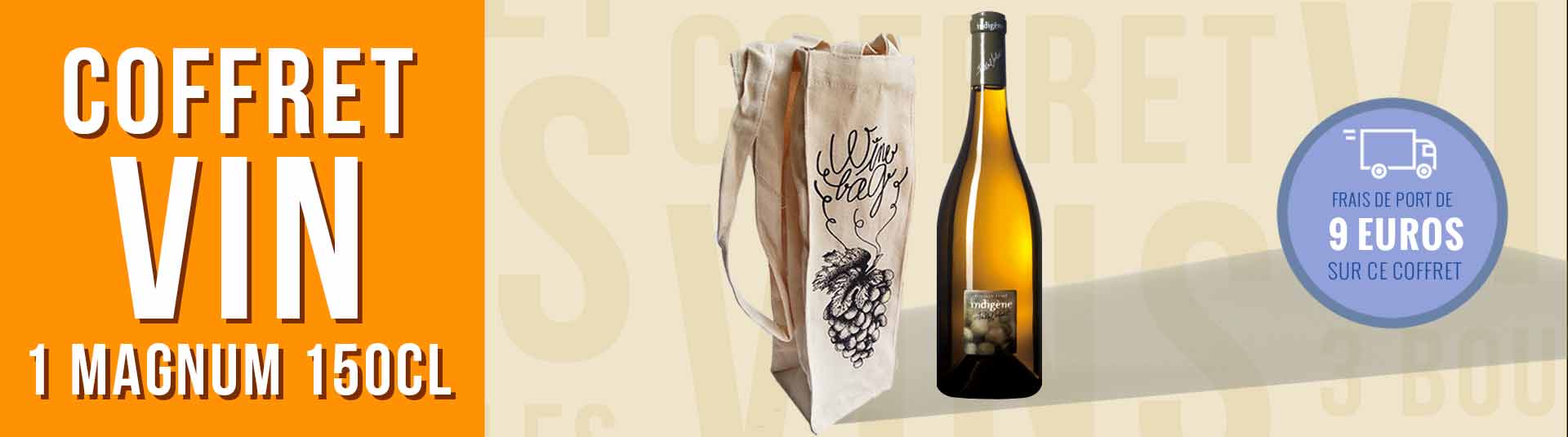 Coffret cadeau vin 1 Magnum Loire Pouilly-Fumé