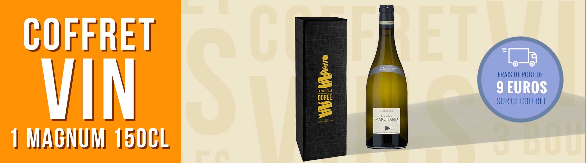 Coffret cadeau vin 1 Magnum Sancerre Blanc