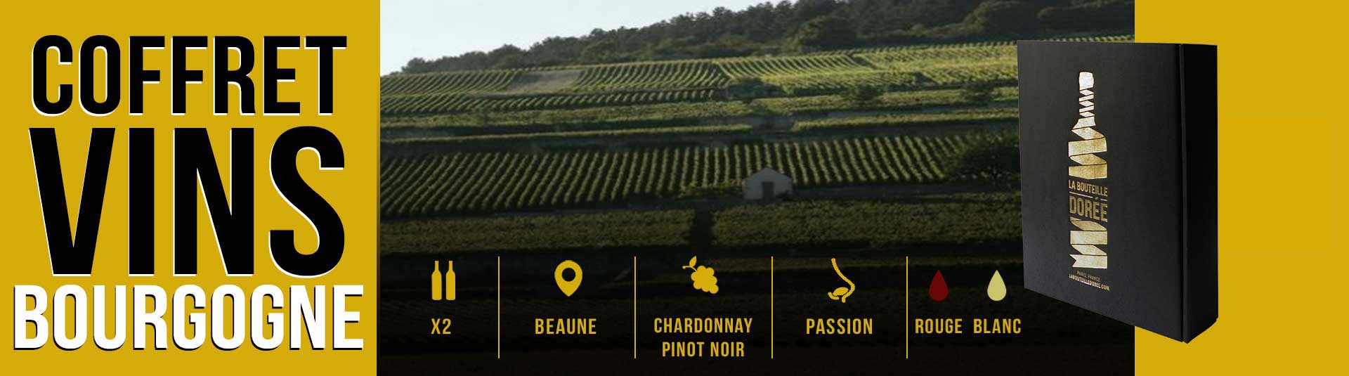 Coffret vin Bourgogne Découverte Coffret vin Bourgogne 1er Cru Passion