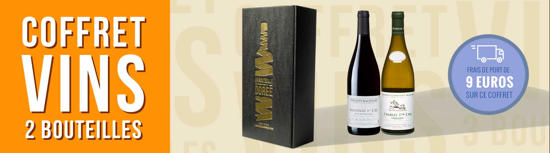 Coffret vin Bourgogne Découverte Coffret vin Bourgogne 1er Cru Découverte