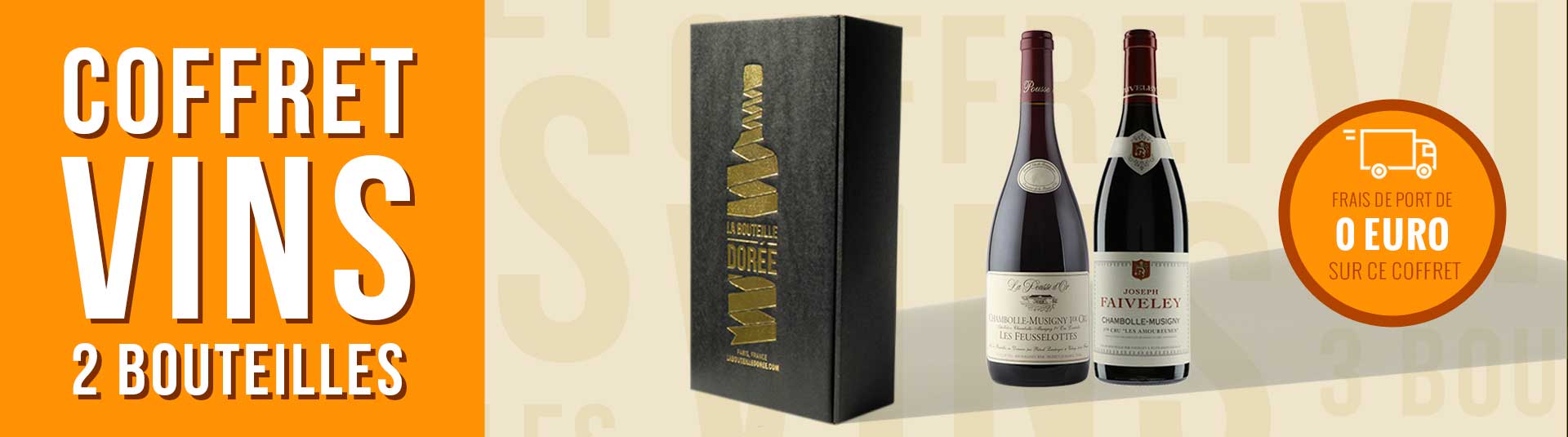 Coffret vin Bourgogne Prestige Chambolle-Musigny