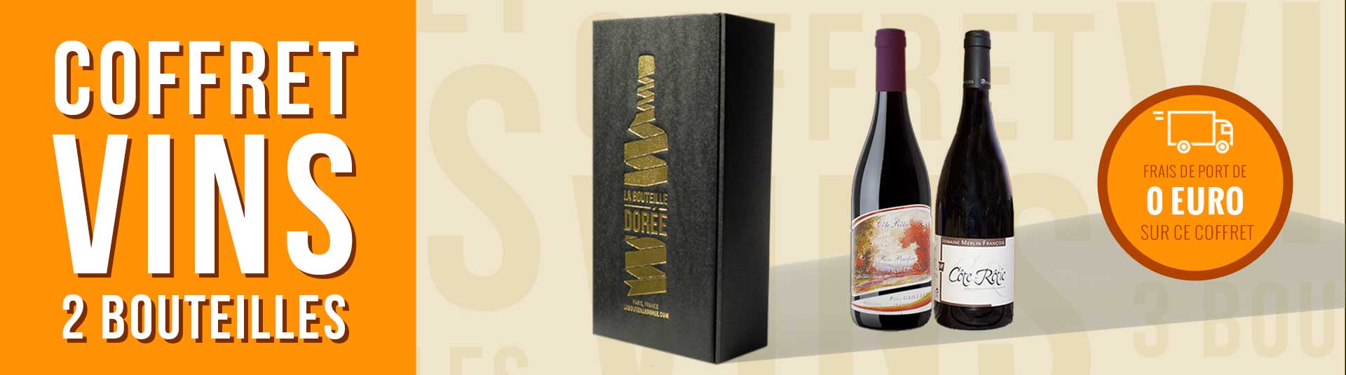 Coffret vin Bourgogne Découverte Coffret vin Côte-Rôtie Découverte
