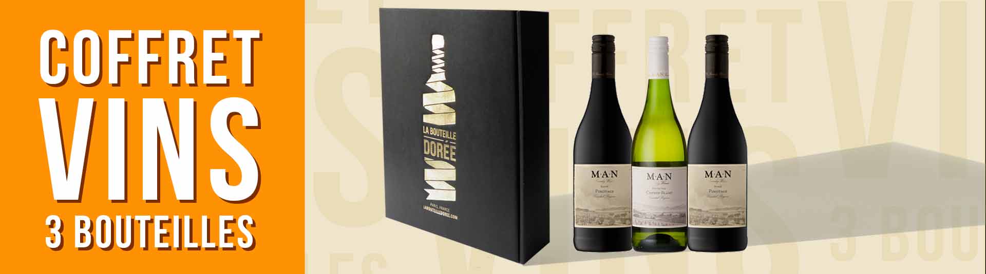 Coffret vin Afrique du Sud 3 bouteilles Coffret vin Afrique du Sud 3 bouteilles