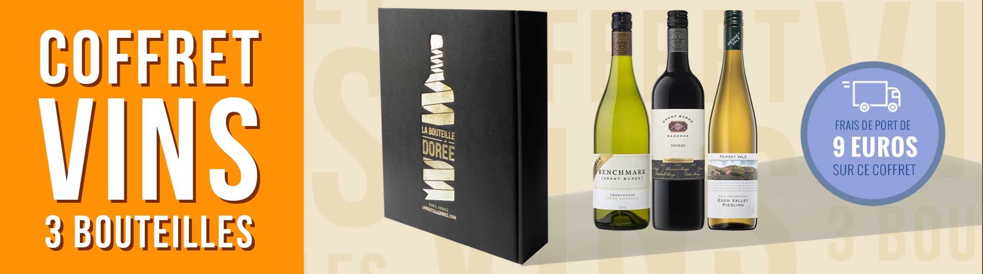 Coffret vin Australie 3 bouteilles Coffret vin Australie 3 bouteilles