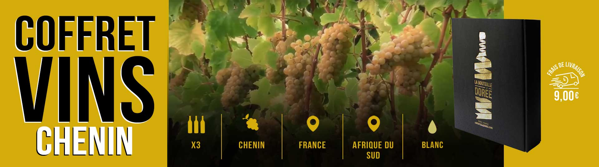 Coffret vin cépage Chenin Découverte